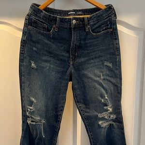 Woman’s Old Navy OG straight denim jeans